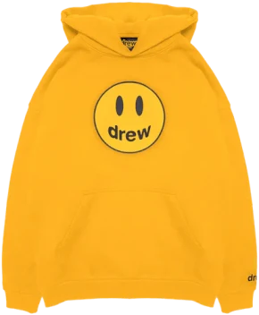 Drew house mascot hoodie golden yellow