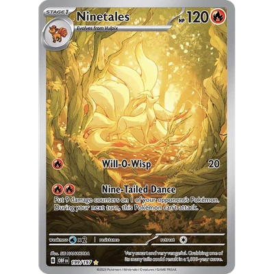 Ninetales -199/197 - SV03: Obsidian Flames (OBF)