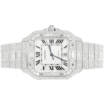 Cartier Santos De Cartier Steel 40MM - 20.50ctw