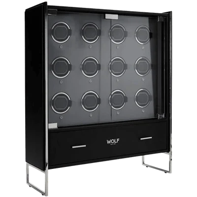 WOLF 12 Piece Watch Winder Cabinet