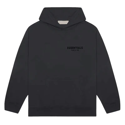 Fear of God Essentials Pullover Hoodie Stretch Limo/Black