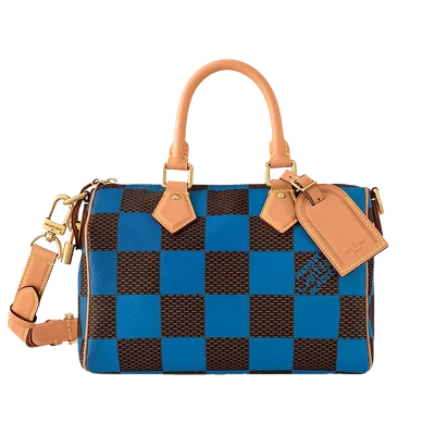 Louis Vuitton Speedy 25 Bandoulière Damier Pop Blue