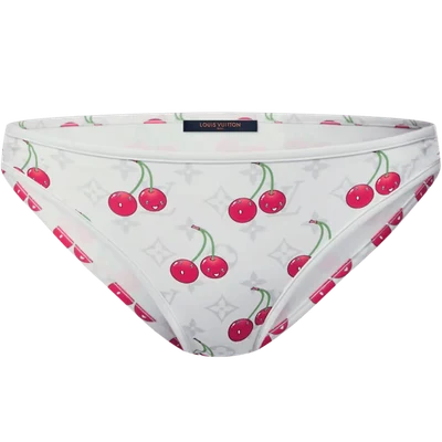LV x TM Cherry Bikini Bottoms