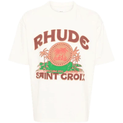 RHUDE Saint Croix cotton T-shirt