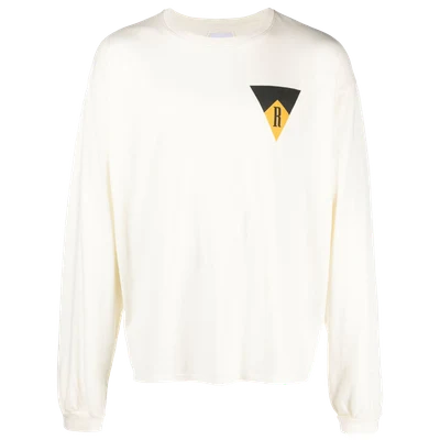 RHUDE Blood And Mud logo-print cotton jumper