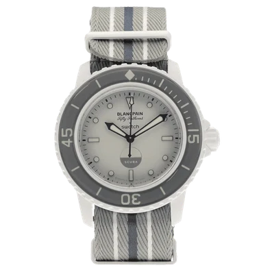 Blancpain x Swatch Scuba Fifty Fathoms Antarctic Ocean Grey