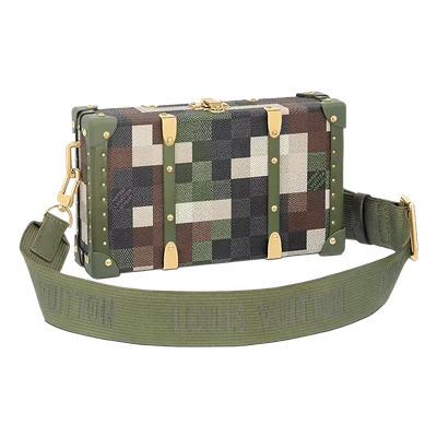 Louis Vuitton Wallet Trunk Damoflage Green Damoflage Damier