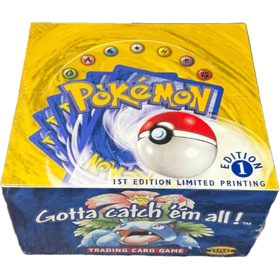 Pokemon Base Set 1st Edition Shadowless Booster Box