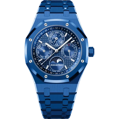 Audemars Piguet Royal Oak Perpetual Calendar Blue Ceramic 41mm
