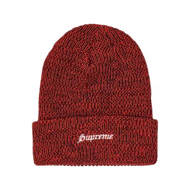 Supreme Twisted Loose Gauge Beanie Neon Orange