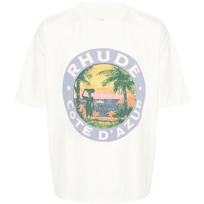 RHUDE Lago cotton T-shirt