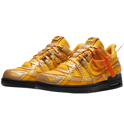 Nike Air Rubber Dunk Off-White University Gold