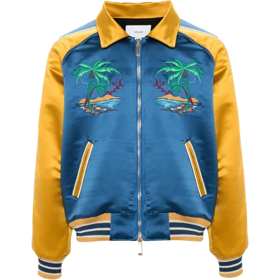 RHUDE Palm Eagles Souvenir bomber jacket