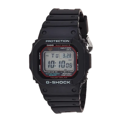 G-Shock GWM5610-1 Men's Solar Black Resin Sport Watch