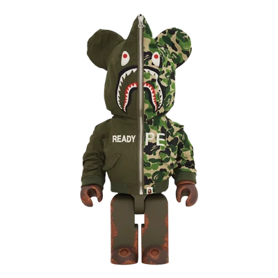 Bearbrick x Readymade x A Bathing Ape 1000% Multi
