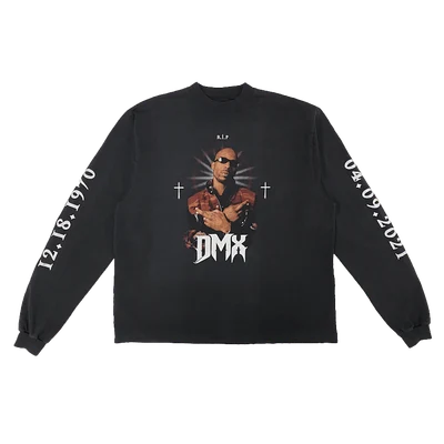 A Tribute Longsleeve T-Shirt Faded Black