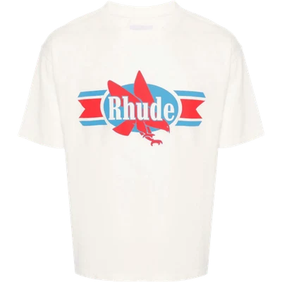 RHUDE Chevron Eagle cotton T-shirt