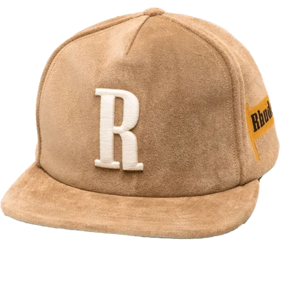 RHUDE R Crown suede baseball cap