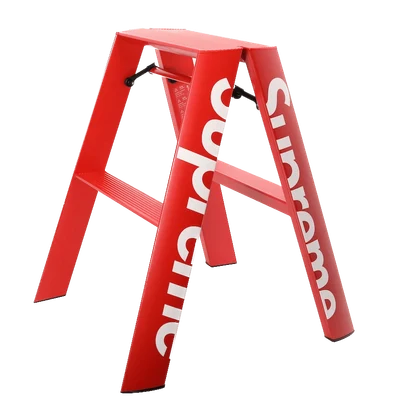 Supreme Lucano Step Ladder Red