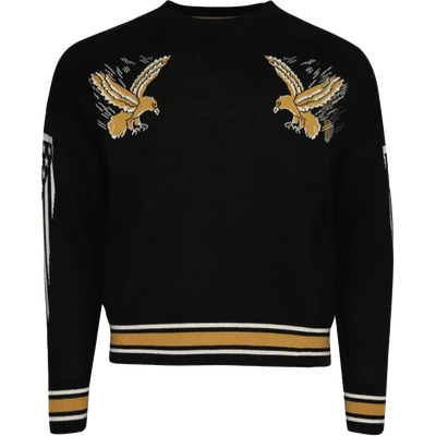 RHUDE Eagle Souvenir intarsia knit jumper