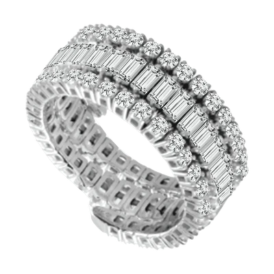 Ladies Diamond Flexible Ring 2.00 Carats