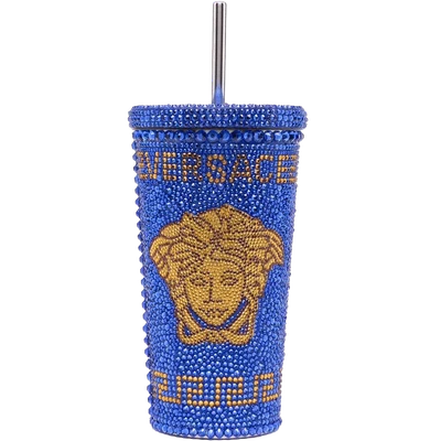 Versace rhinestone Medusa cup
