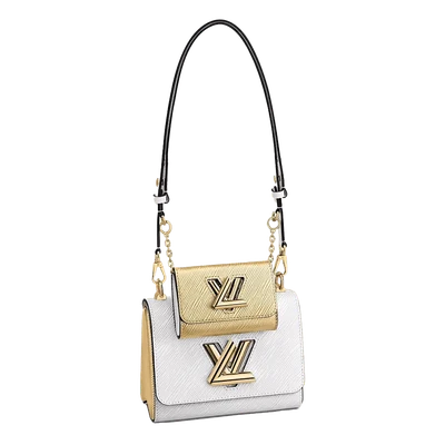 Louis Vuitton Twist and Twisty Epi PM White/Gold