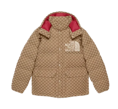 Gucci x The North Face Padded Jacket Beige/Ebony