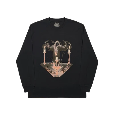 Palace Spooked Longsleeve Black
