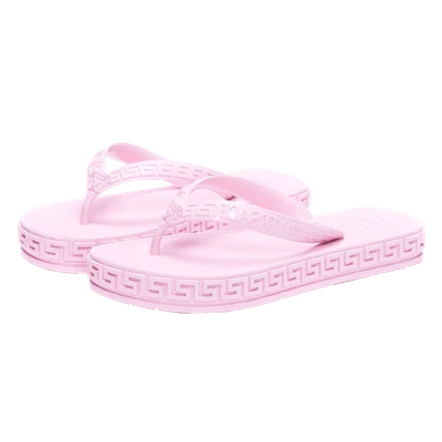 Versace Greca Flip Flops Light Pink (W)