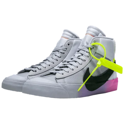 Nike Blazer Mid Off-White Wolf Grey Serena Queen