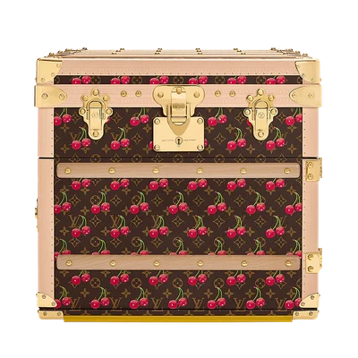 LV x TM Courrier Lozine Carré Cherry