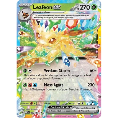 Leafeon ex - 006/131 - SV: Prismatic Evolutions (PRE)
