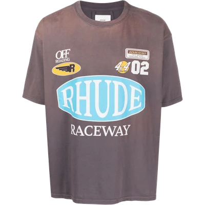 RHUDE graphic-print cotton T-shirt