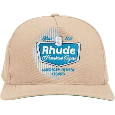 RHUDE Cigaro embroidered cap