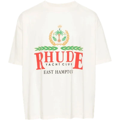 RHUDE East Hampton Crest cotton T-shirt