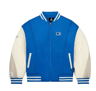 ADER error x Converse Shapes Varsity Jacket Cobalt