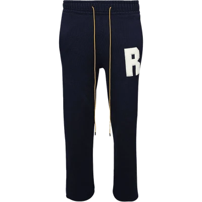 RHUDE letter-patch drawstring trousers