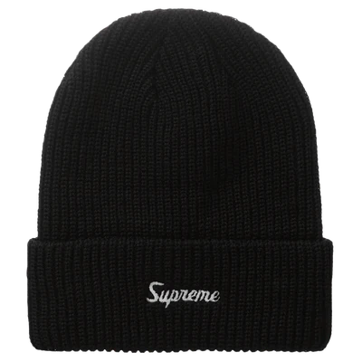 Supreme Loose Gauge Beanie Beanie (SS22) Black