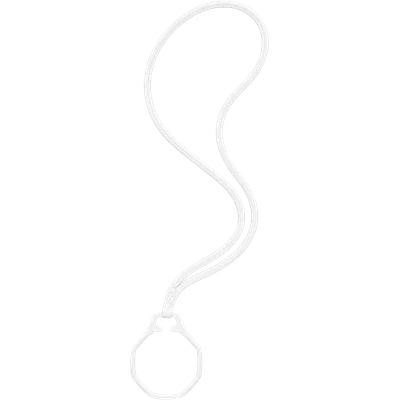 Royal Pop Huit Blanc Lanyard
