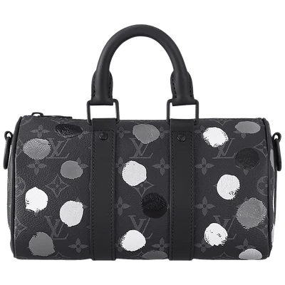Louis Vuitton x Yayoi Kusama Keepall 25 Monogram Eclipse Black/Silver