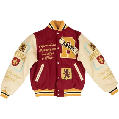 RHUDE Le VAlley varsity jacket