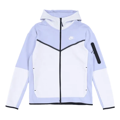 Nike Sportswear Tech Fleece Full-Zip Hoodie Cobalt Bliss/Football Grey/Light Lemon Twist