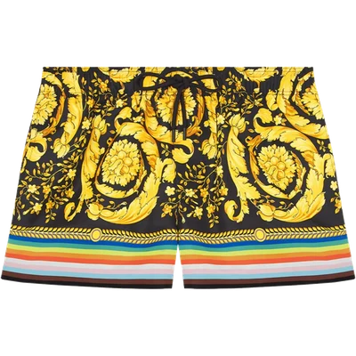 Versace Pride Barocco swim shorts