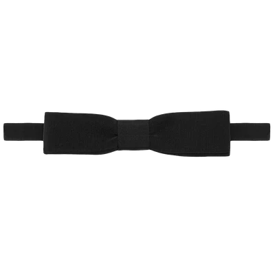 Saint Laurent ribbed effect bow tie
