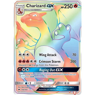Charizard GX (Secret) - SM - Burning Shadows (SM03) SM - Burning Shadows