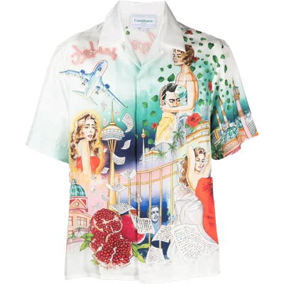 Casablanca La Liason silk shirt