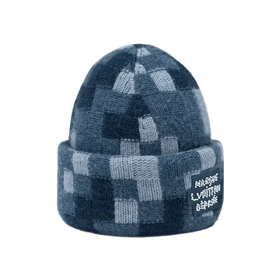 Louis Vuitton Denim Beanie Blue
