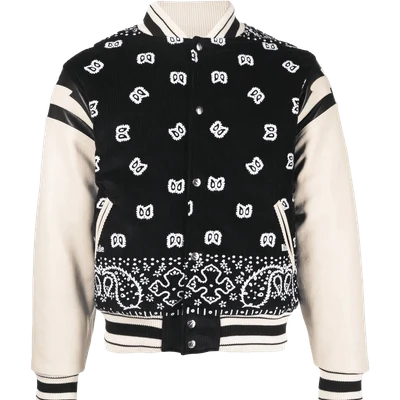 RHUDE bandana-print bomber jacket