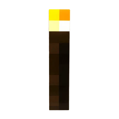 Minecraft Torch Lamp